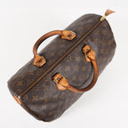 Authentic Louis Vuitton Monogram Speedy 35 M41524 Handbag 03A075948806