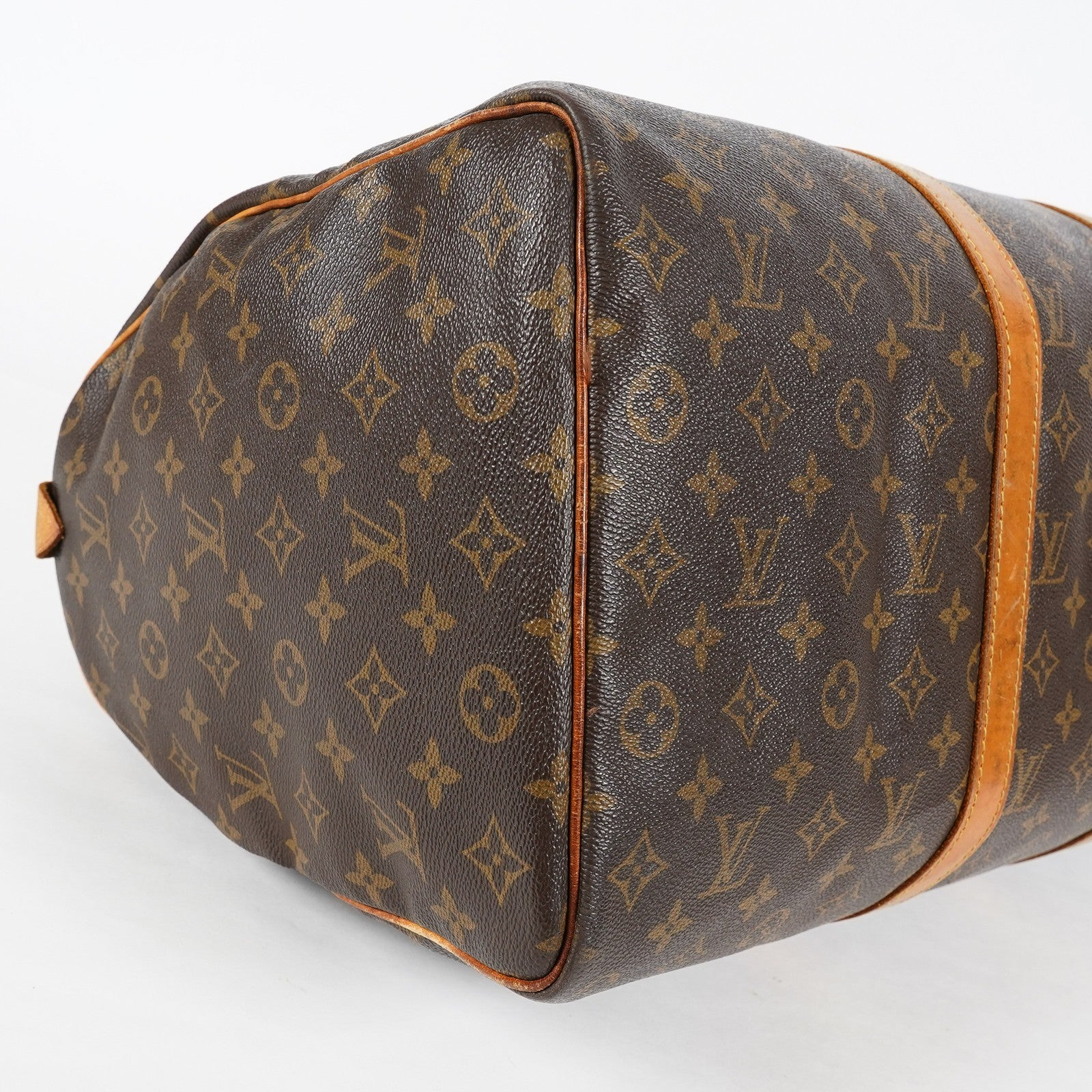 Louis Vuitton Keepall 50 Monogram Brown Duffle Bag M41426 Used 08E163630007