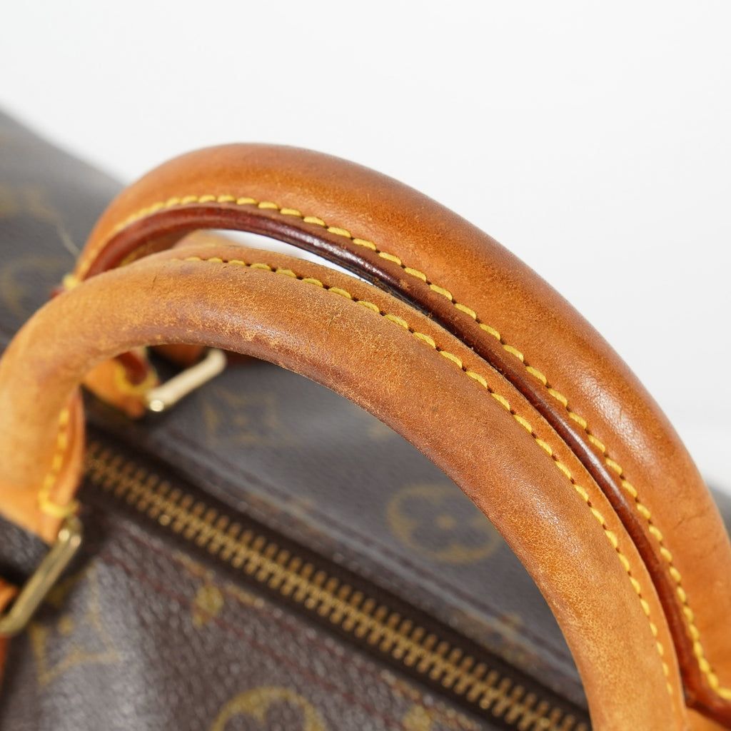 Louis Vuitton Speedy 30 M41526 Monogram Canvas Brown Used Handbag 09M465665008