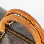 Louis Vuitton Speedy 30 M41526 Monogram Canvas Brown Used Handbag 09M465665008