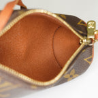 LOUIS VUITTON Monogram Papillon Pouch LV Auth vintage 05E542090016