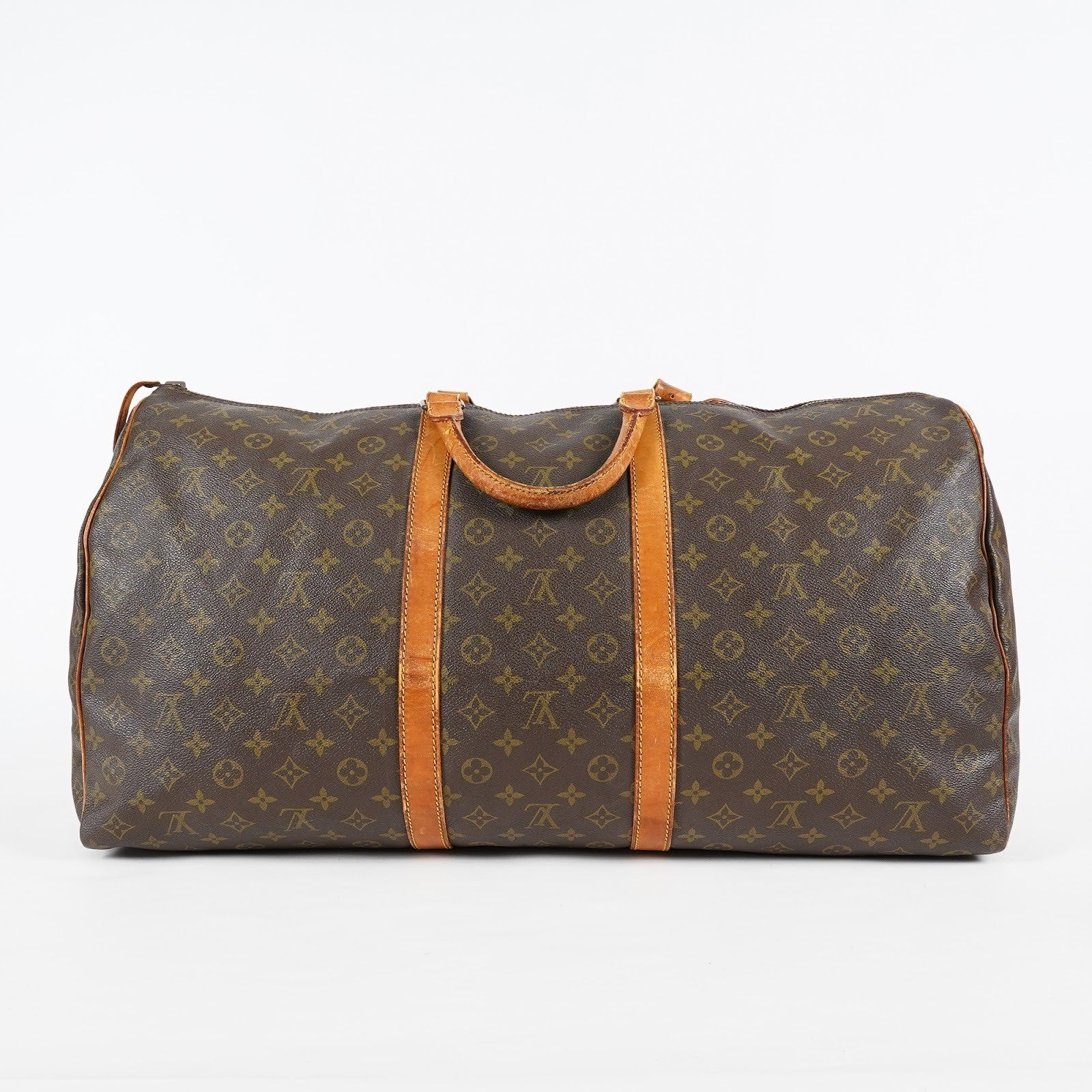 Louis Vuitton Keepall 60 M41422 Monogram Canvas Brown Used Duffle 07E123740027