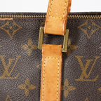 Louis Vuitton Cabas Mezzo Tote M51151 Monogram Canvas Brown Vintage 07A032860008