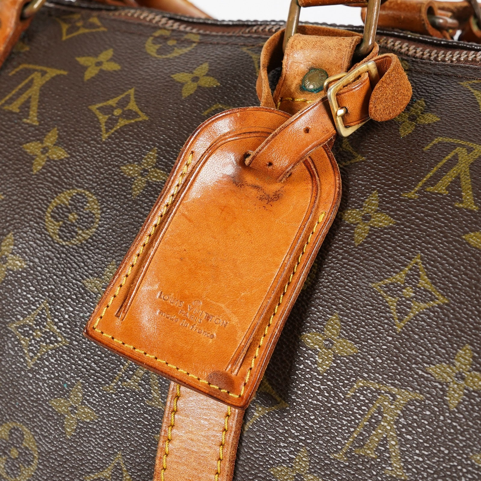 Louis Vuitton Keepall 45 Monogram Canvas Brown Duffle M41428 Used 08A143546403