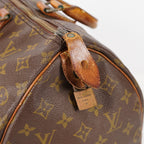 Authentic Louis Vuitton Monogram Speedy 35 M41524 Handbag VINTAGE 12E203960020