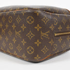 Louis Vuitton Deauville M47270 Monogram Canvas Brown Handbag Used 08E081980002