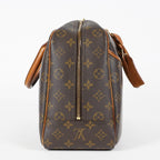 Louis Vuitton Deauville Monogram Canvas Brown Handbag M47270 Used 07E132640030