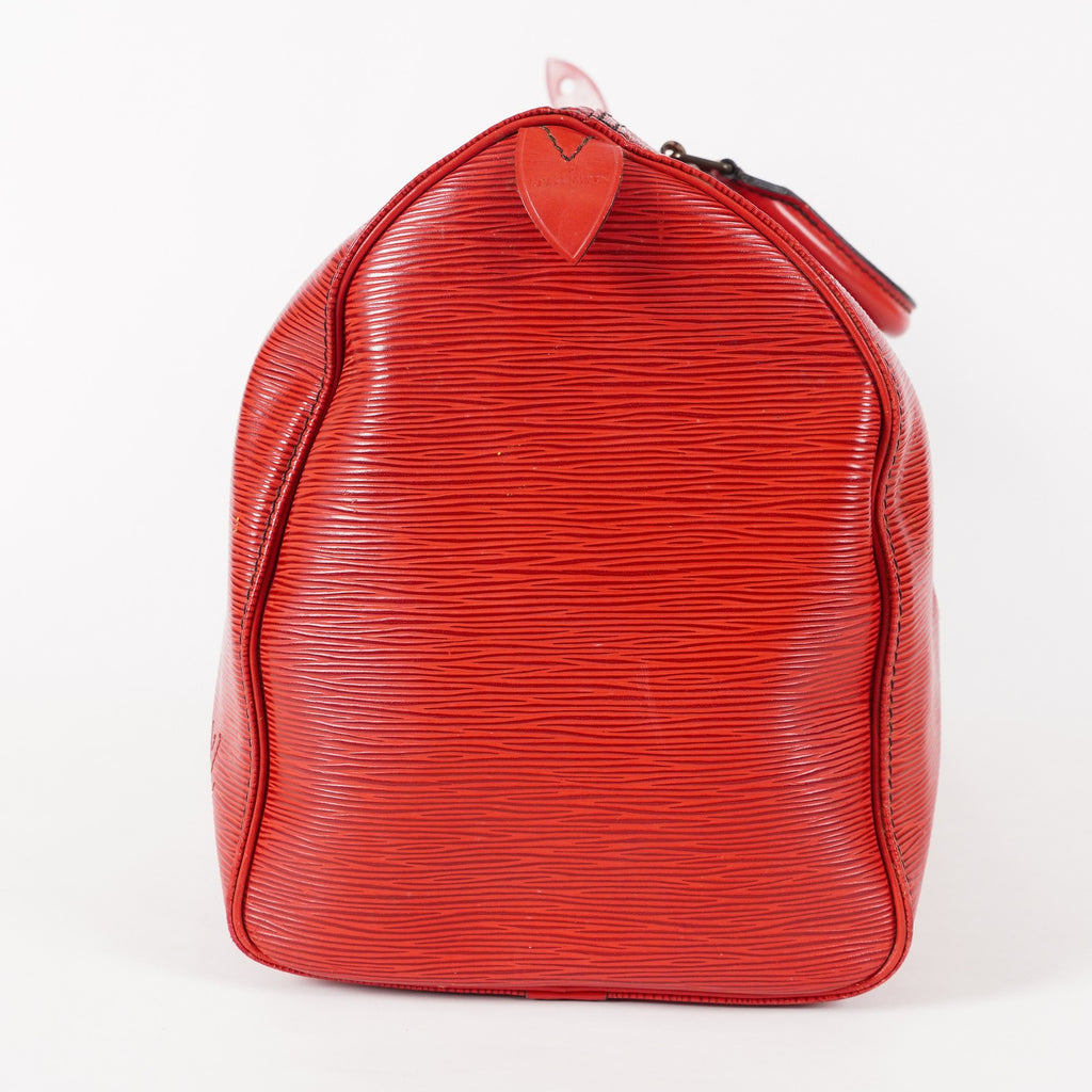 LOUIS VUITTON Epi Speedy 40 Boston Bag Handbag M42987 Women 02E024576025
