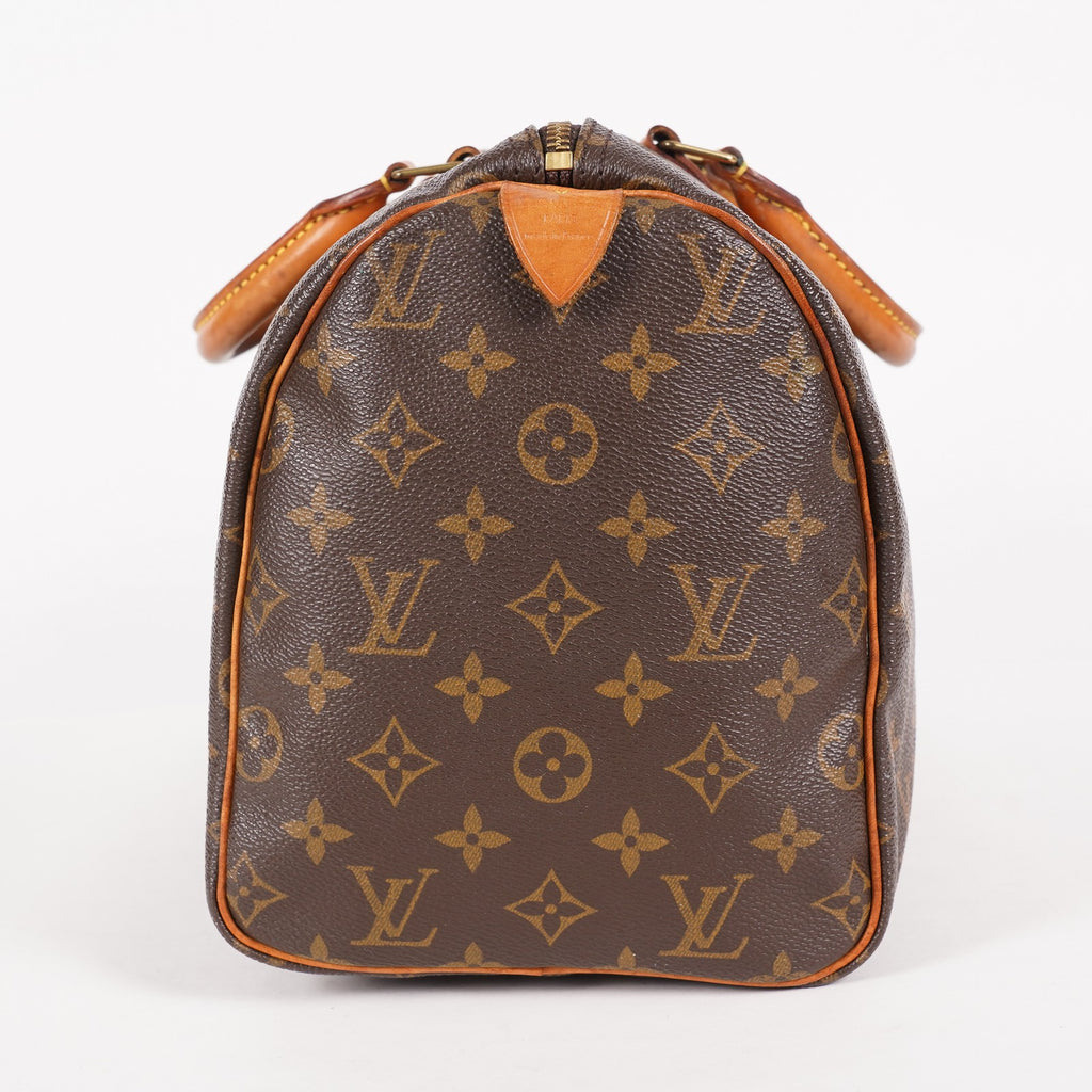 Authentic Louis Vuitton Monogram Speedy 30 M41526 Handbag vintage 06E226050029
