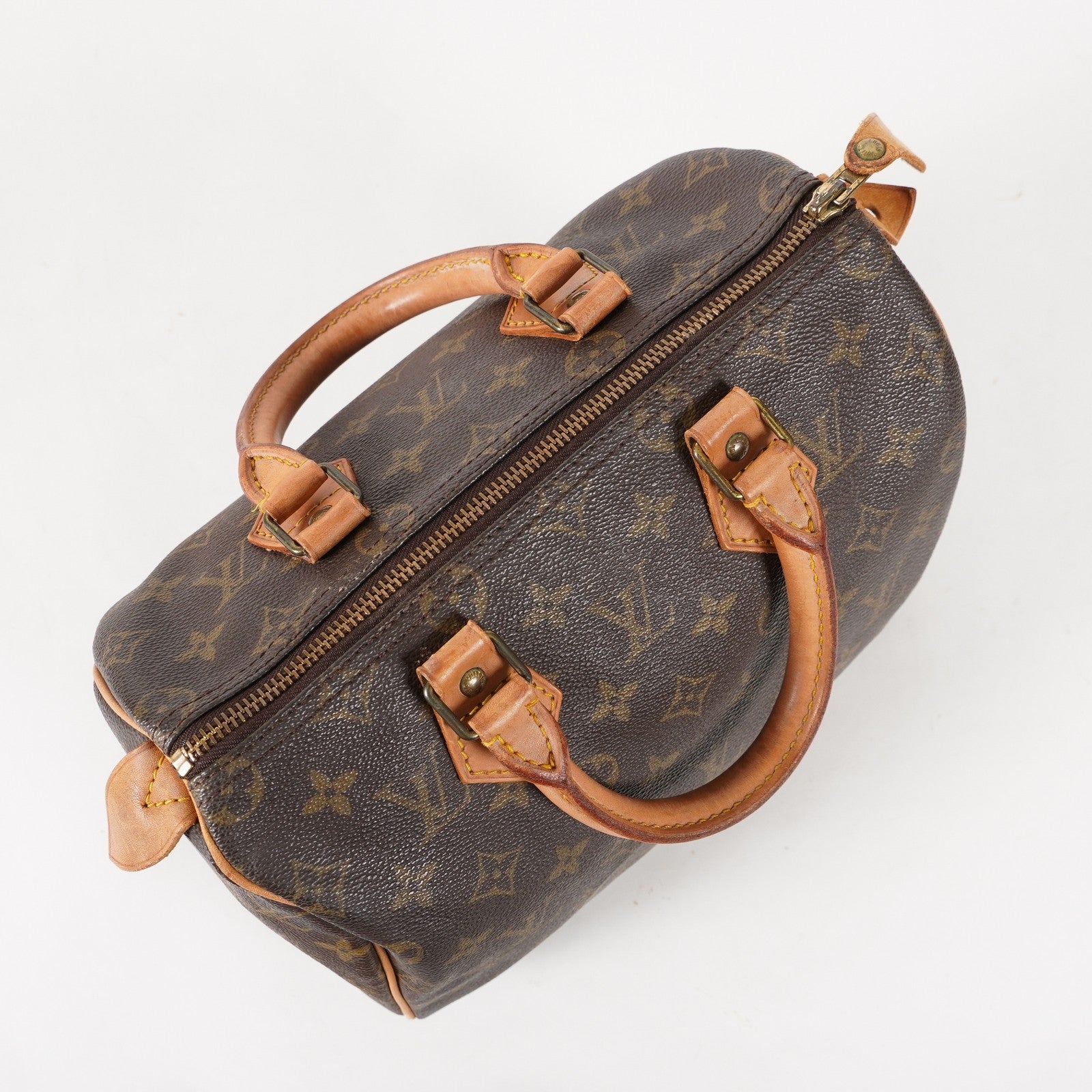 Authentic Louis Vuitton Monogram Speedy 25 Handbag  M41528 vintage 03E4910120011