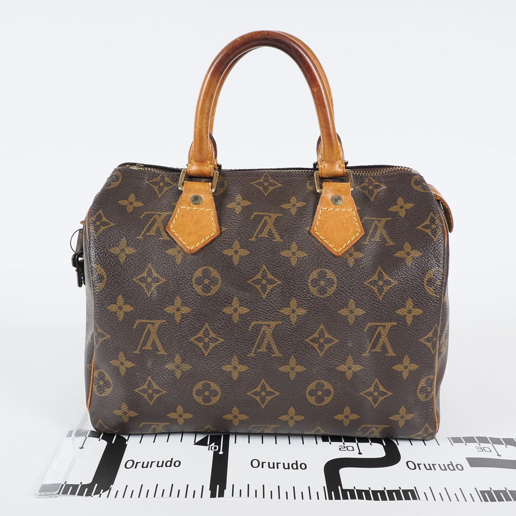 Authentic Louis Vuitton Monogram Speedy 25 M41528 Handbag vintage 04A306234807