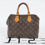 Authentic Louis Vuitton Monogram Speedy 25 M41528 Handbag vintage 04A306234807