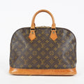 Louis Vuitton Alma PM M51130 Monogram Canvas Brown Bag Used Vintage 08A103088803