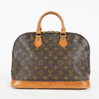 Louis Vuitton Alma PM M51130 Monogram Canvas Brown Bag Used Vintage 08A103088803