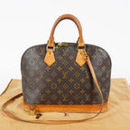 Louis Vuitton Alma PM Monogram Canvas Handbag Brown vintage M51130 07E062970017