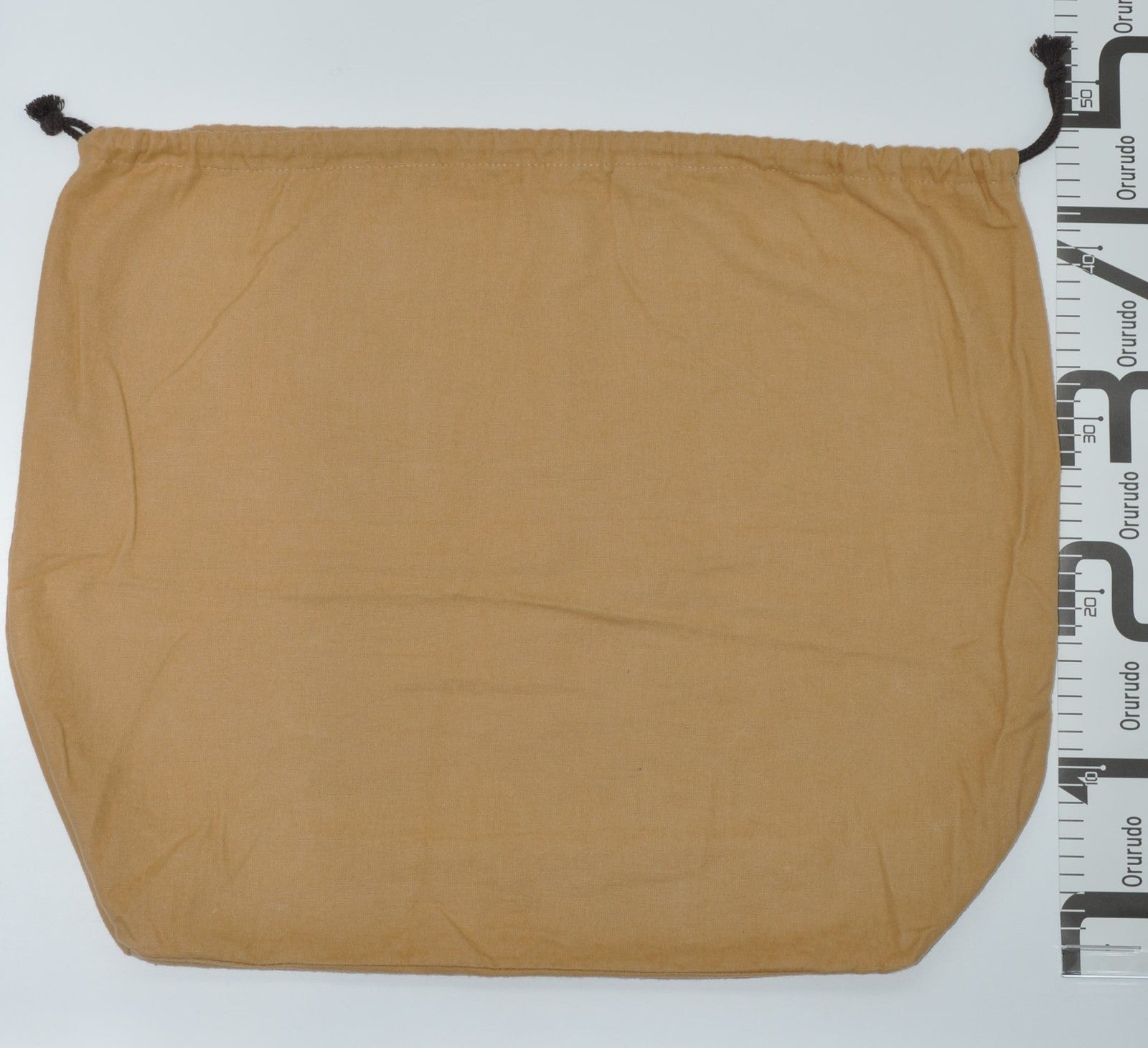 Louis Vuitton Dust Bag Storage Pouch Drawstring Beige LV Logo Authentic 43x44