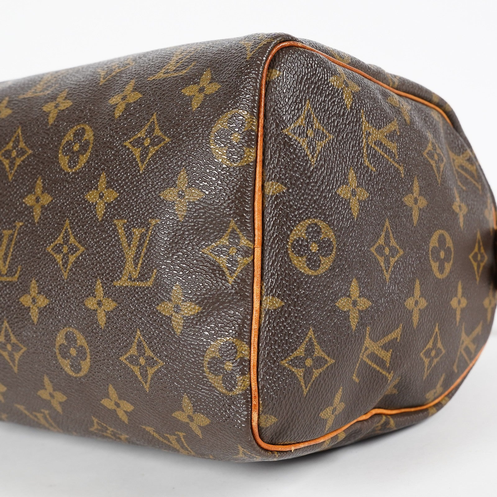 Louis Vuitton Monogram Speedy 25 Boston Handbag Brown Canvas M41528 07E057150029