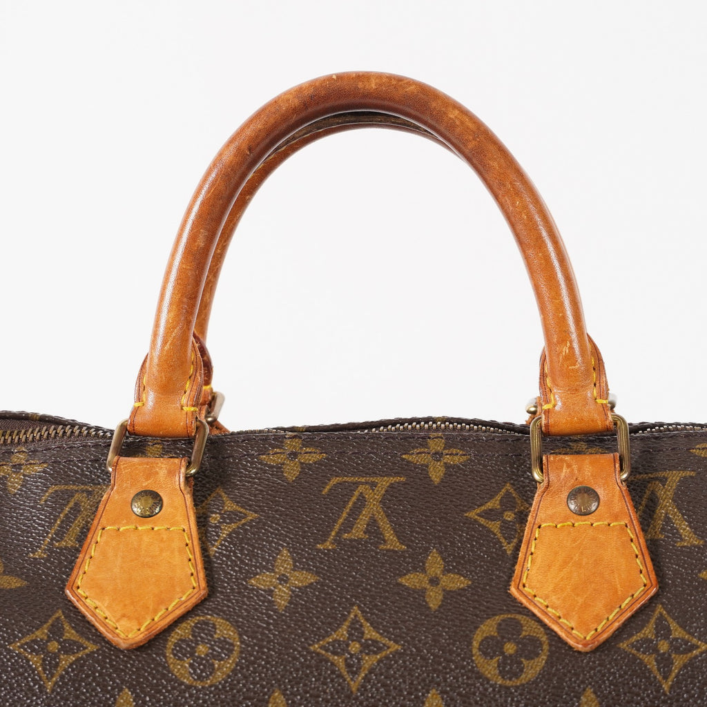 Authentic Louis Vuitton Monogram Speedy 40 M41522 Hand Boston Bag 03E125830011