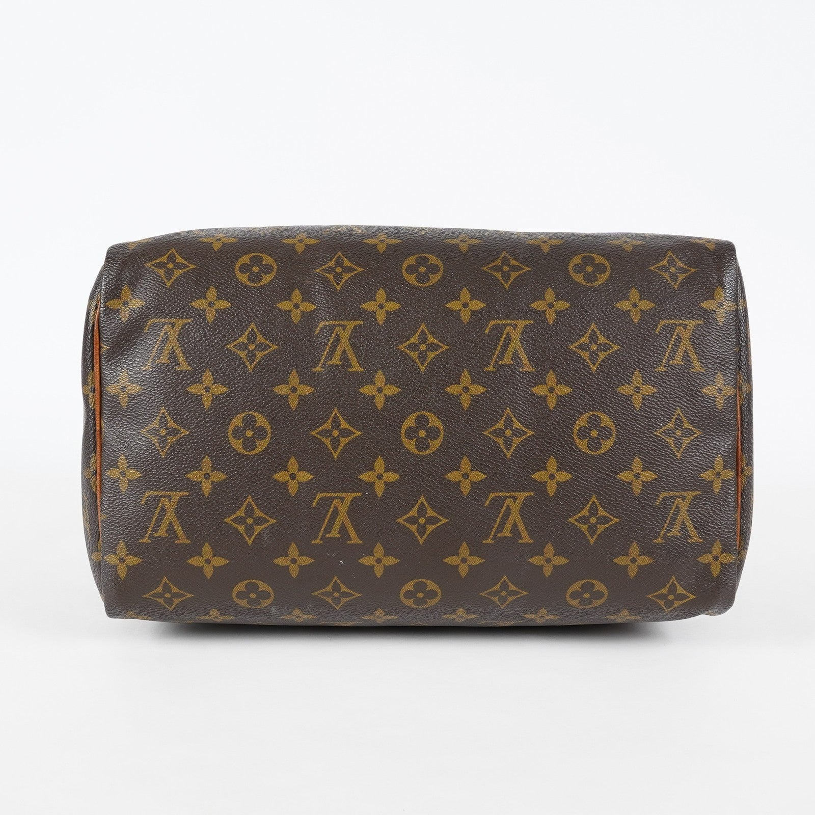 Louis Vuitton Speedy 30 Monogram Canvas Hand Bag Brown Used M41526 07A145319608