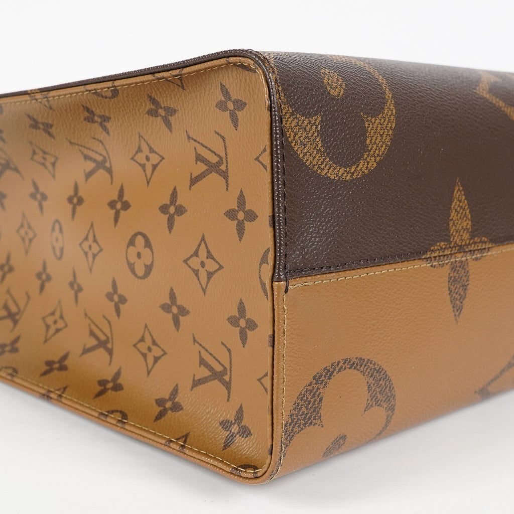 Louis Vuitton OnTheGo MM M45321 Reverse Monogram Canvas Tote Used 07A3321736031
