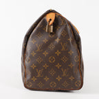 Authentic Louis Vuitton Monogram Speedy 40 M41522 Hand Boston Bag 03E057370011