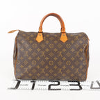 Authentic Louis Vuitton Monogram Speedy 35 Handbag vintage M41524 05E256006029