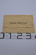 Louis Vuitton Dust Bag Storage Pouch Flap Yellow Logo Authentic 36x21