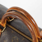 Louis Vuitton Speedy 30 Monogram Brown Handbag M41526 Used Vintage 07E245170012