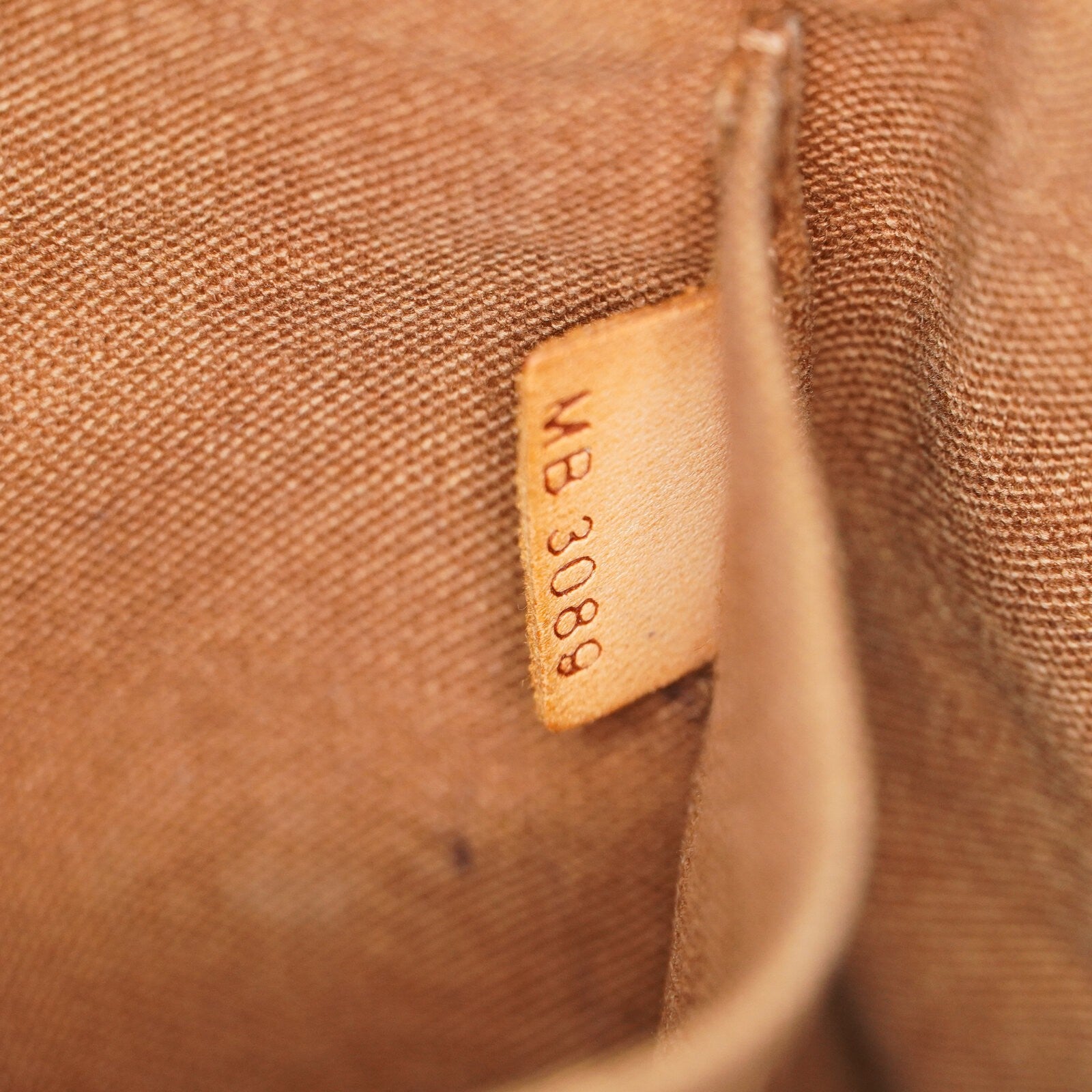 Louis Vuitton Monogram Tivoli M40143 Used Brown Canvas Handbag Tote 08E114510002