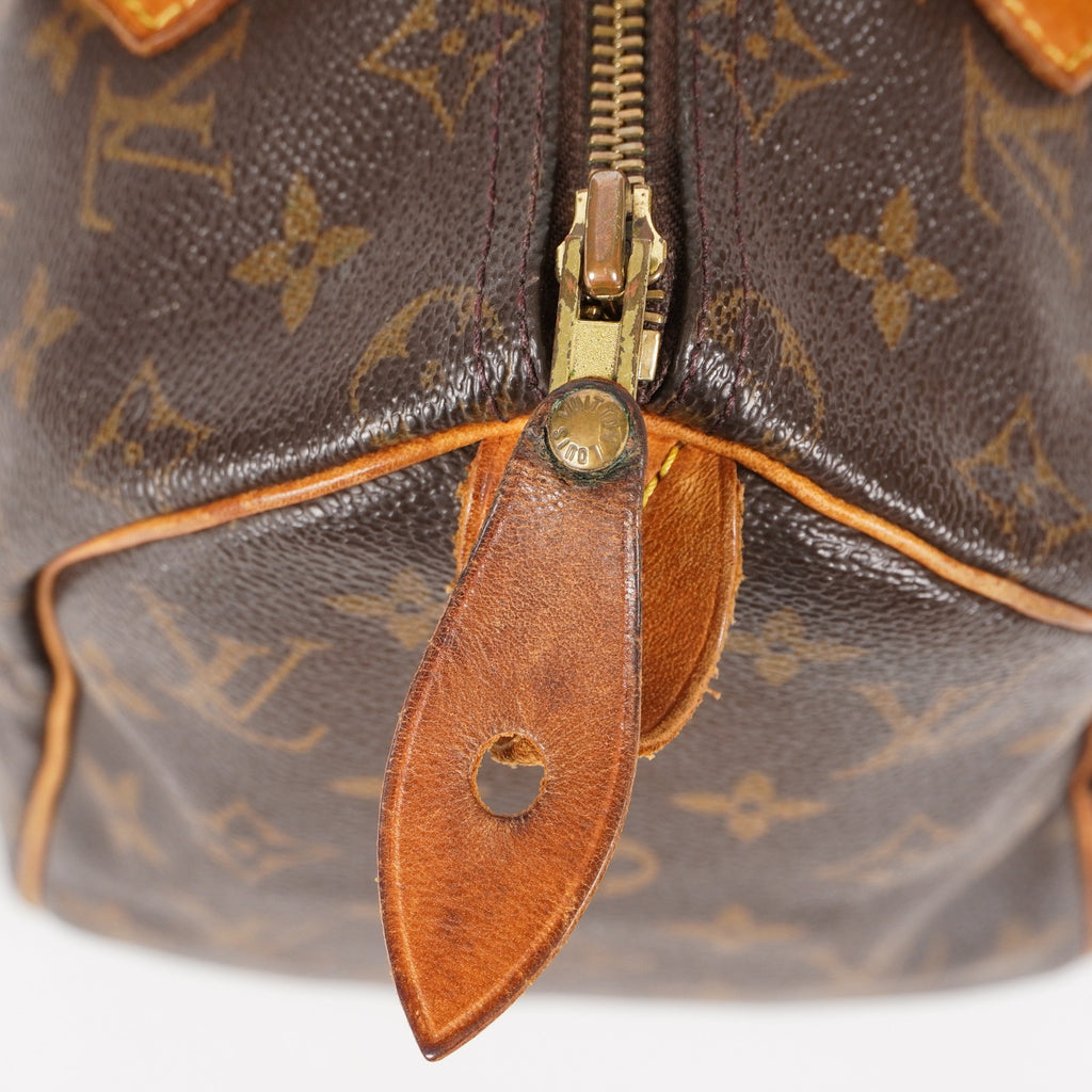 Authentic Louis Vuitton Monogram Speedy 25 Handbag vintage M41528 05E085830029