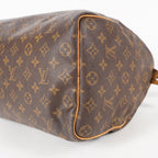 Authentic Louis Vuitton Monogram Speedy 35 Handbag vintage M41524 05E075940029