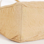 Christian Dior Vintage Lady Bag Cannage Quilt Nylon Medium beige 02A083946805