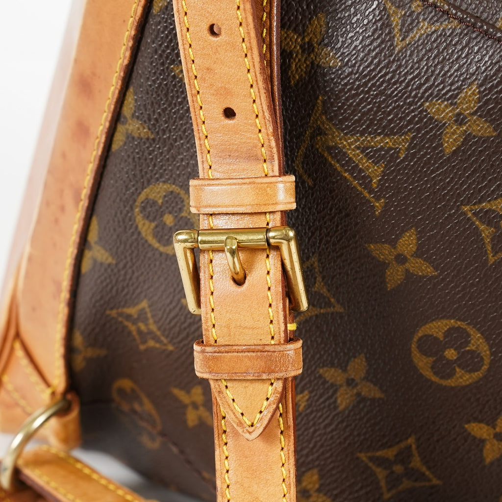 Louis Vuitton Montsouris MM Monogram Canvas Backpack Brown M51136 08E214070010