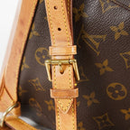 Louis Vuitton Montsouris MM Monogram Canvas Backpack Brown M51136 08E214070010