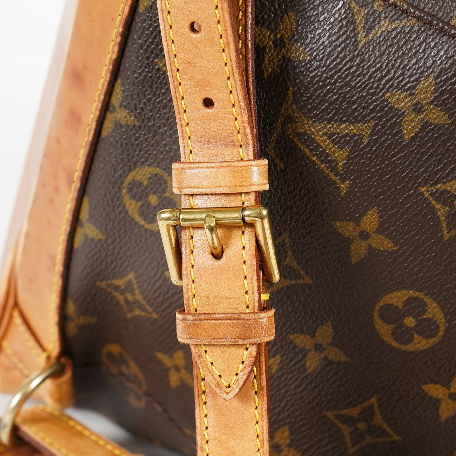 Louis Vuitton Montsouris MM Monogram Canvas Backpack Brown M51136 08E214070010