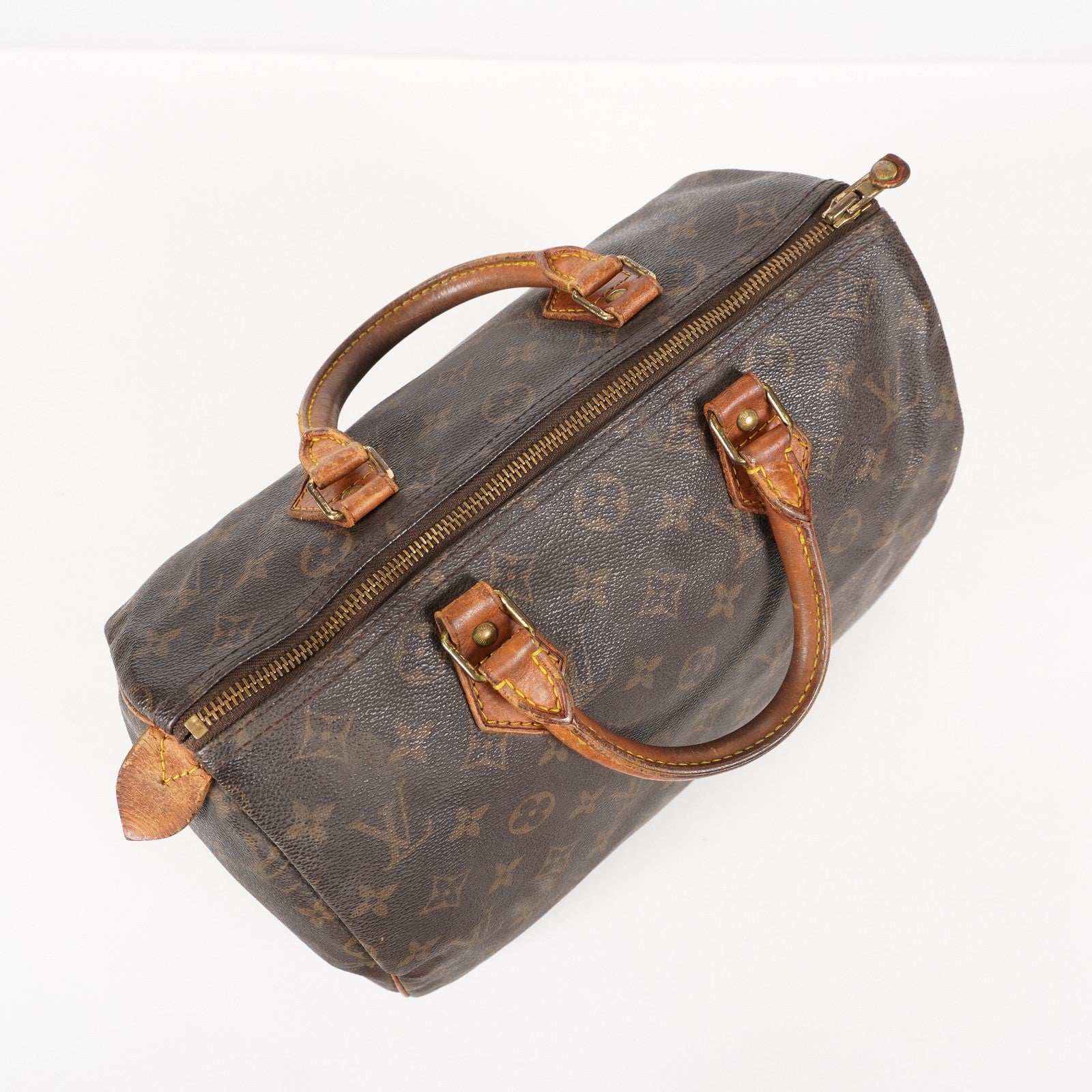 Authentic Louis Vuitton Monogram Speedy 30 Handbag M41526 vintage 06E344070012
