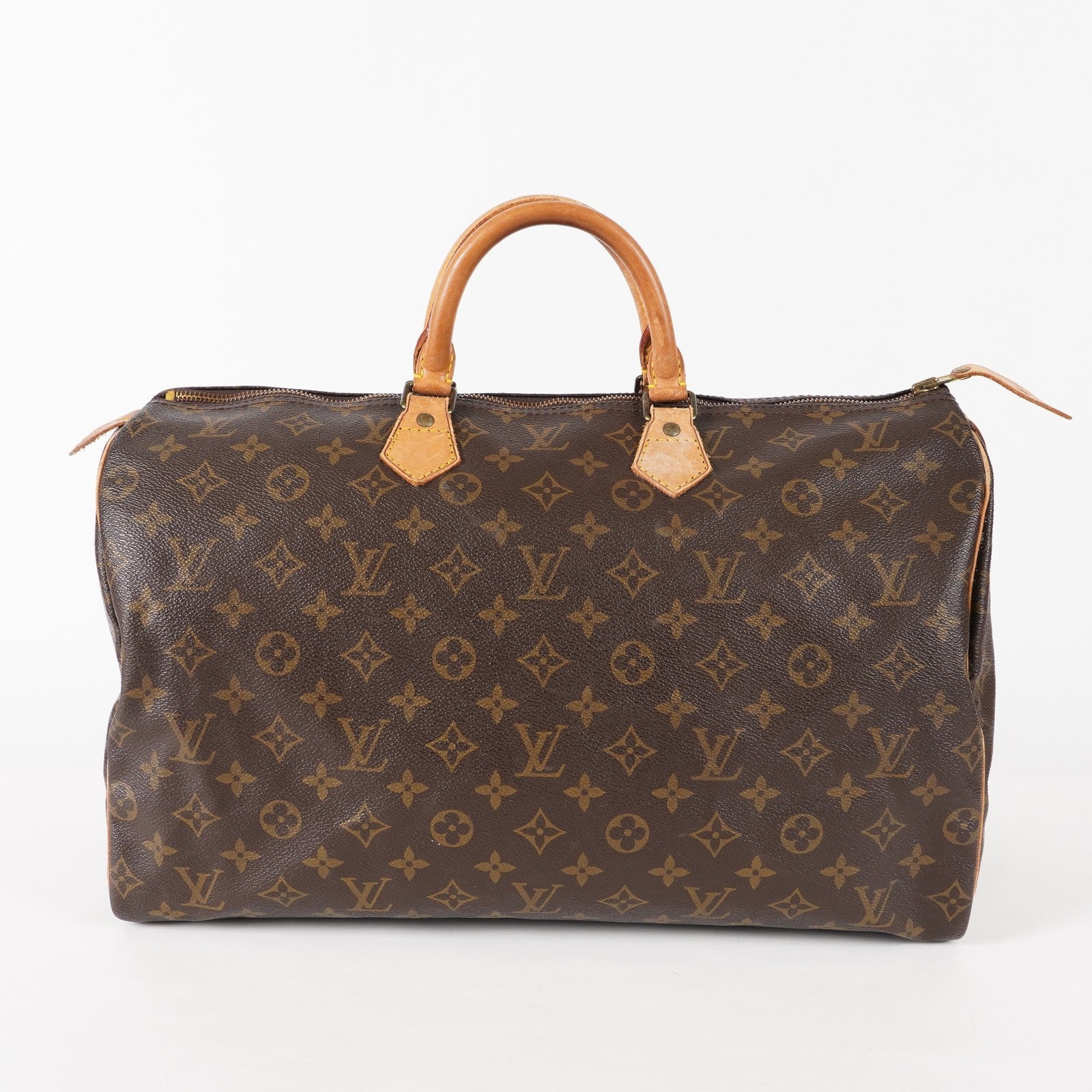 Authentic Louis Vuitton Monogram Speedy 40 M41522 Hand Boston Bag 02E435834425