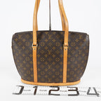 Louis Vuitton Babylone Monogram Shoulder Tote Brown Vintage M51102 07A172516824