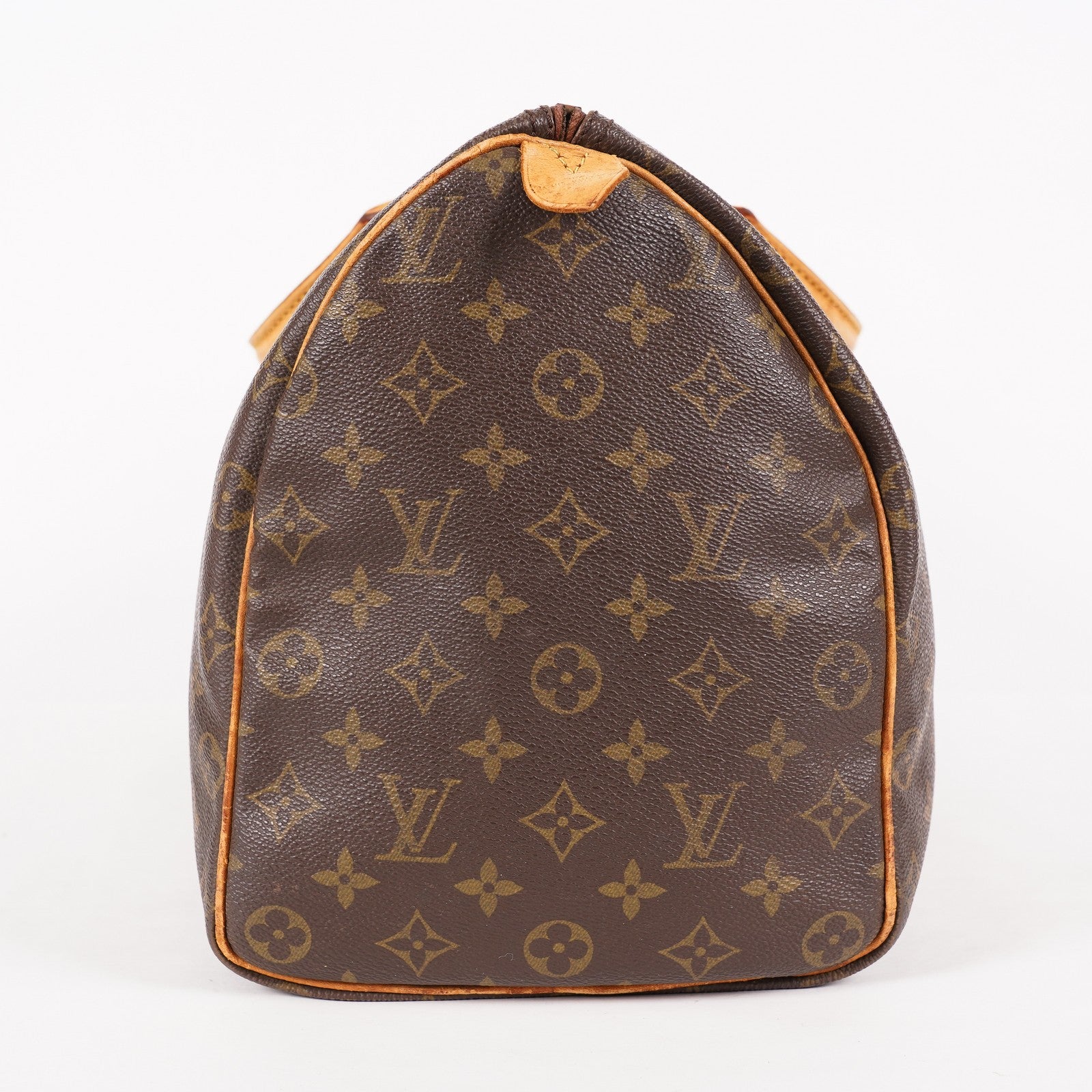 Louis Vuitton Monogram Speedy 40 M41522 Boston Hand Bag Brown Used 07E364180002