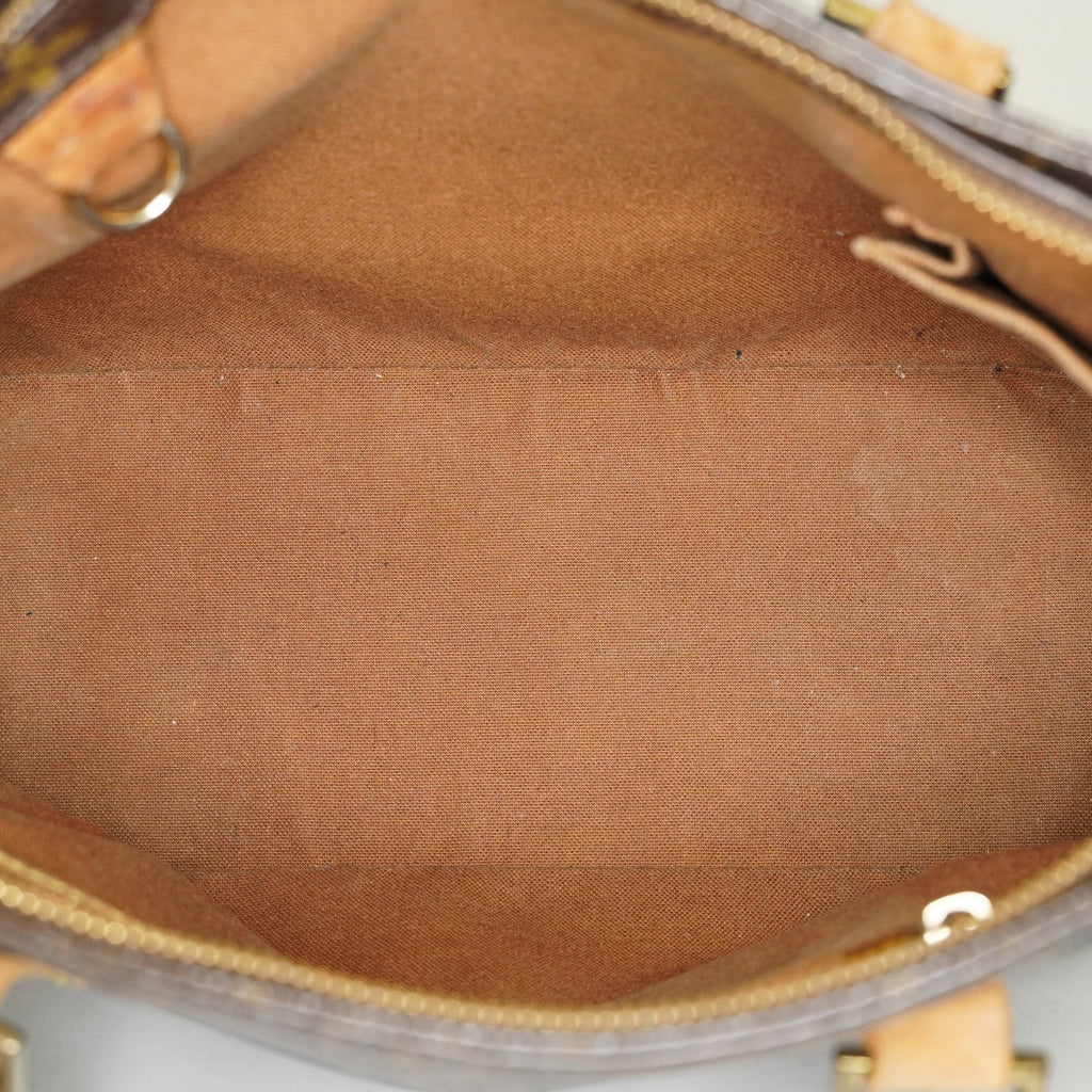 Louis Vuitton Cabas Piano Tote M51148 Monogram Canvas Brown Used 08E072310008
