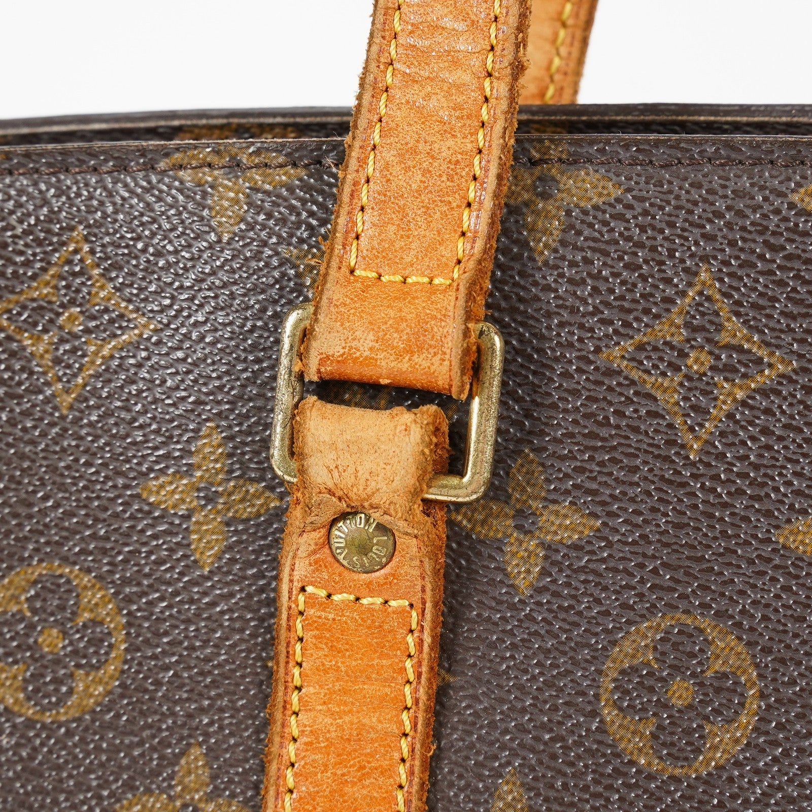 Louis Vuitton Babylone Monogram Shoulder Tote Bag Brown M51102 07E072200017