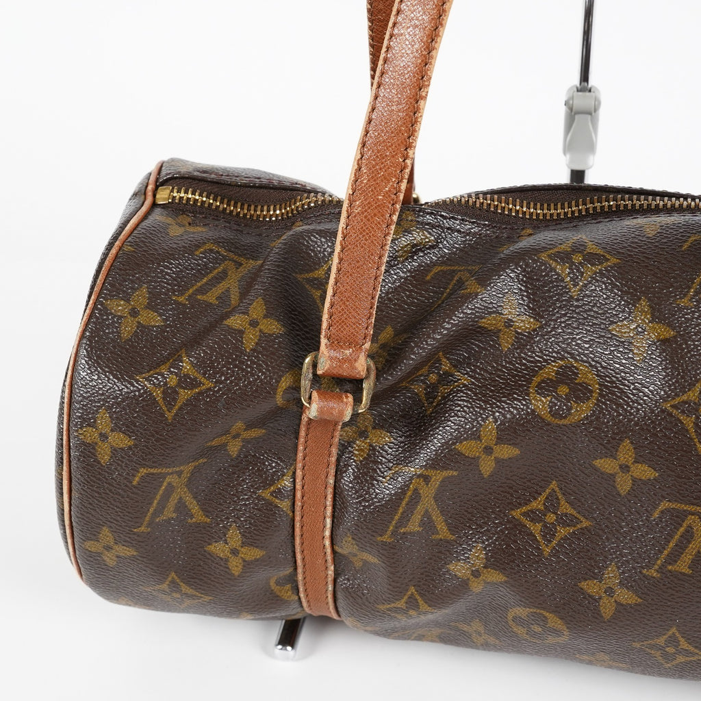 Louis Vuitton Papillon 26 Monogram Canvas Barrel Bag Brown M51385 07A202688424