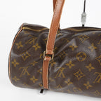 Louis Vuitton Papillon 26 Monogram Canvas Barrel Bag Brown M51385 07A202688424