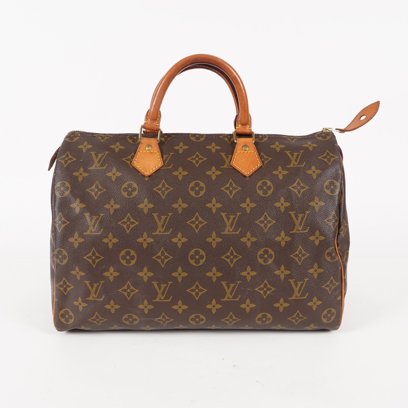 Authentic Louis Vuitton Monogram Speedy 35 M41524 Handbag used 06E465948803