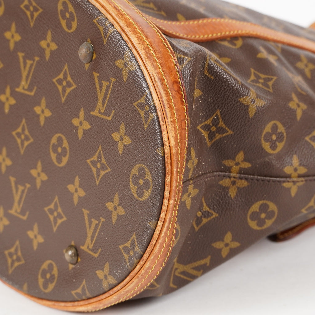 LOUIS VUITTON Monogram Bucket GM M42236 Shoulder Bag LV used 06E102173614