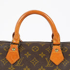 Louis Vuitton Speedy 30 M41526 Monogram Canvas Brown Handbag Used 07A285777231