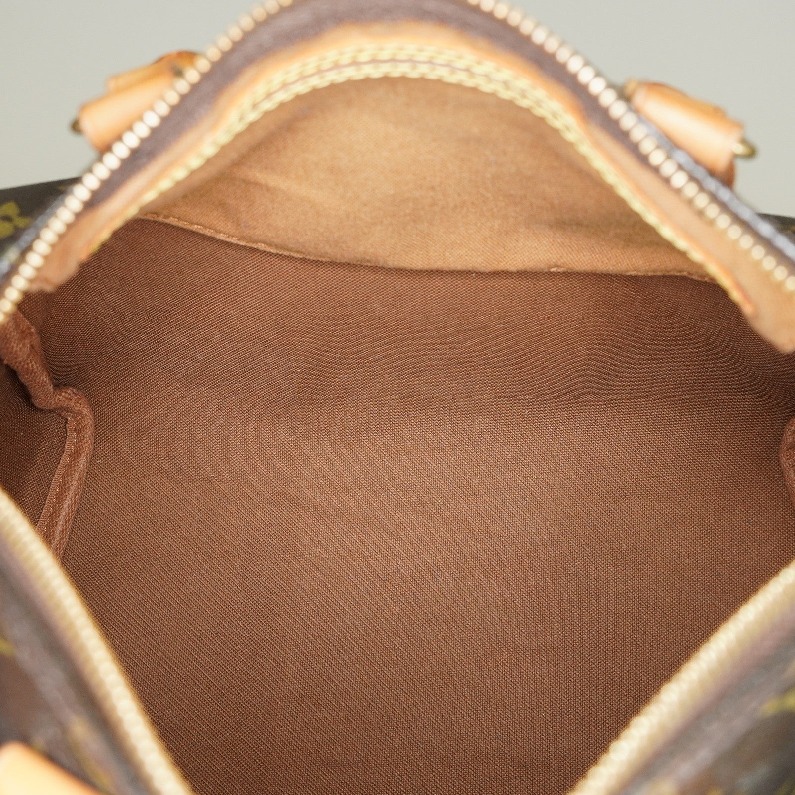 Louis Vuitton Speedy 25 Monogram Canvas Brown Handbag M41528 Used 07A047493208