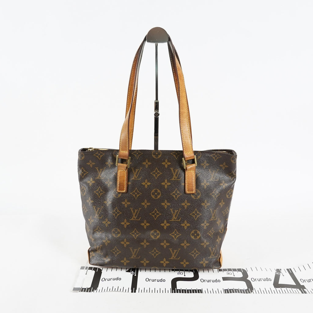 Louis Vuitton Cabas Piano M51148 Monogram Canvas Brown Used Tote 09E062860006