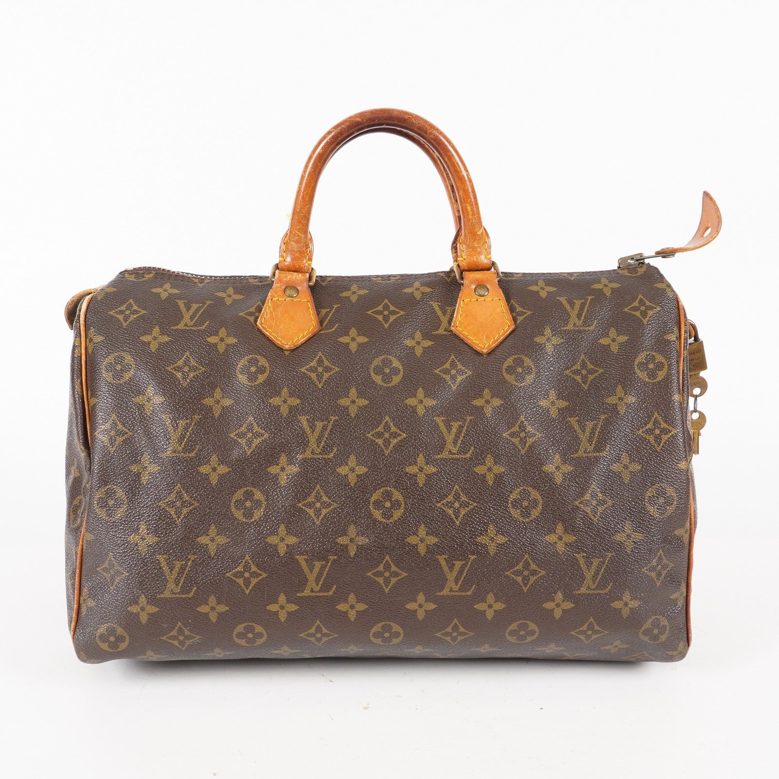 Authentic Louis Vuitton Monogram Speedy 35 Handbag vintage M41524 06E205720010