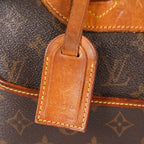 LOUIS VUITTON Deauville Handbag M47270 Monogram canvas Brown 06E062750021